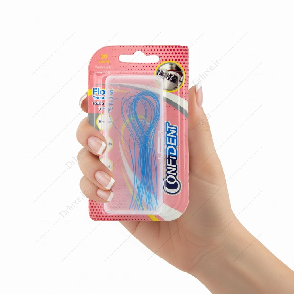 عبور دهنده نخ دندان ارتودنسی کانفیدنت 20 عدد